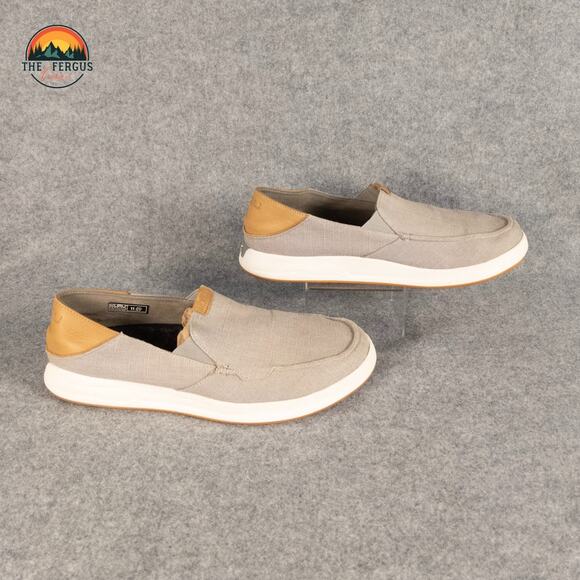 Kuru Pace Loafer Shoes Beige Tan Slip-On Classic Comfort Casual Cottage Men\'s 11 main image 12